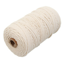 Manufacturers Twisted Cord 2mm Natural Cotton Macrame Ropes